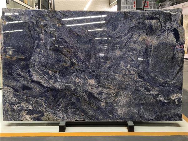 blue bahia granite slab