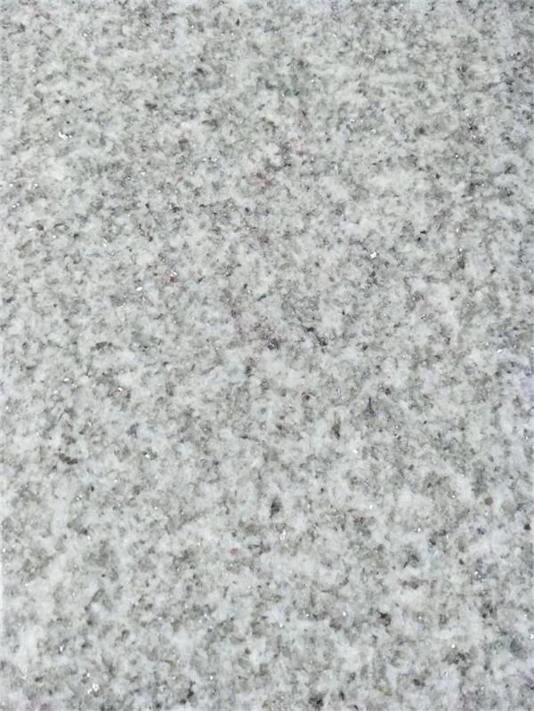 pearl white granite slab polished