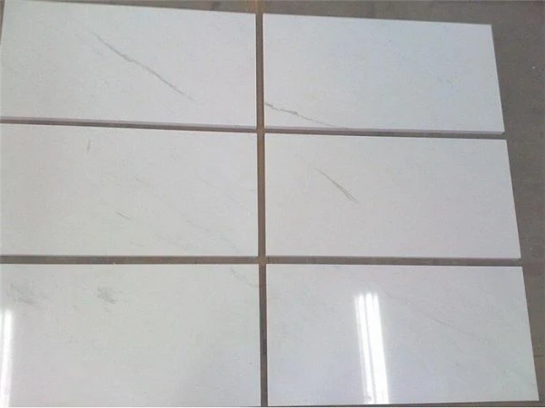 ariston white marble effect floor tiles polished(001)