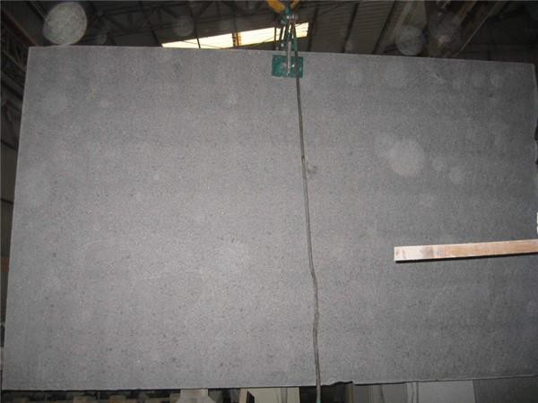 G654  granite big slab top flamed