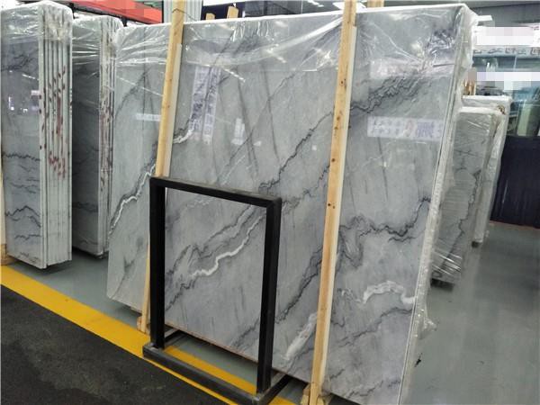 grey cloud marble countertop