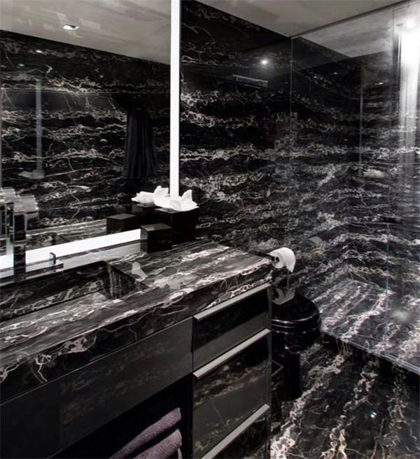 Black And White Marble Tile