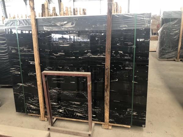 Black And White Marble Tile