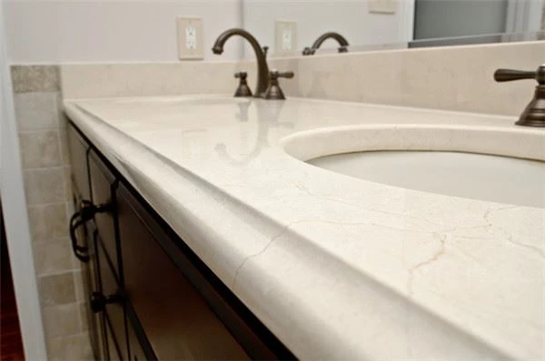 crema marfil marble vanity top bathroom