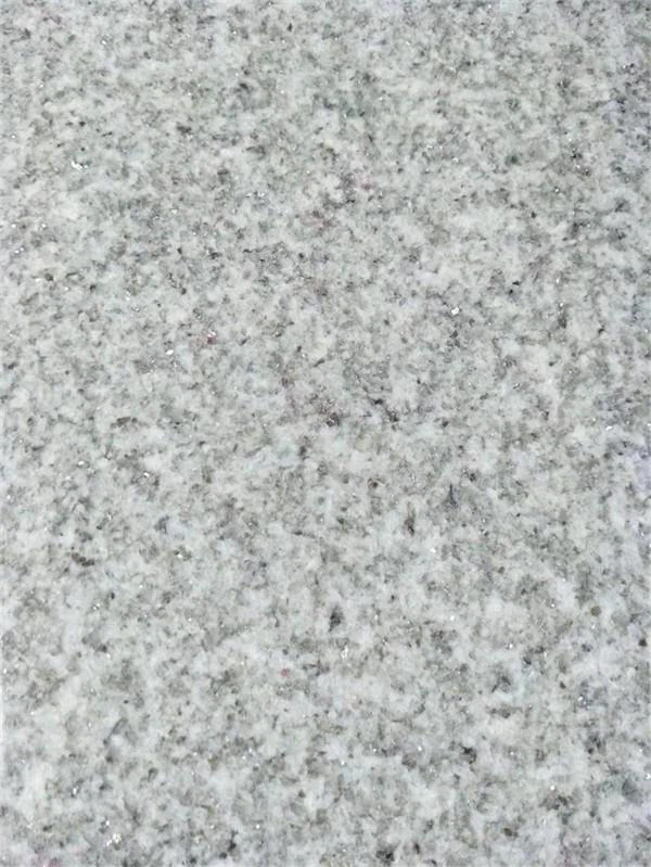 pearl white granite slab polished