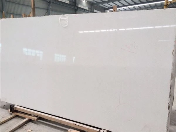 pure white quartz polished