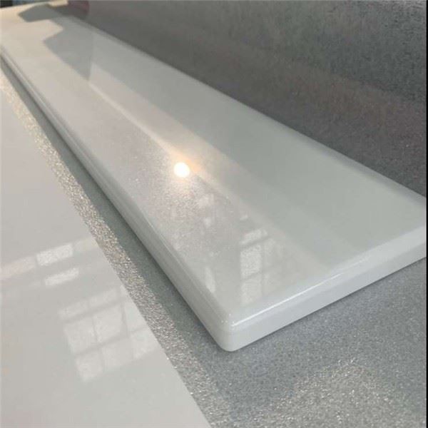 thassos marble countertop polished