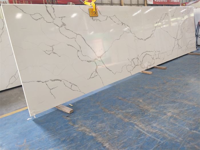 calacatta venato quartz slab countertop