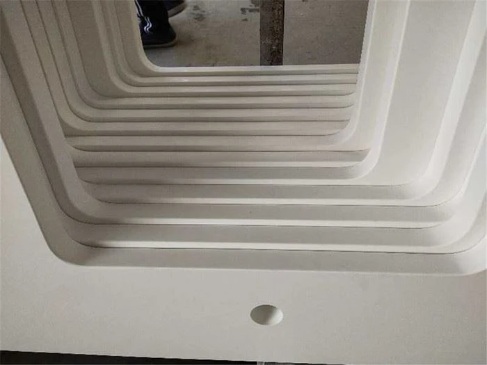 Cloud white quartz for vanity