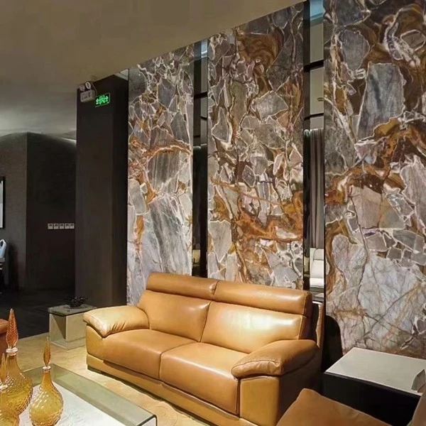 Gold Marble Wall Slabs