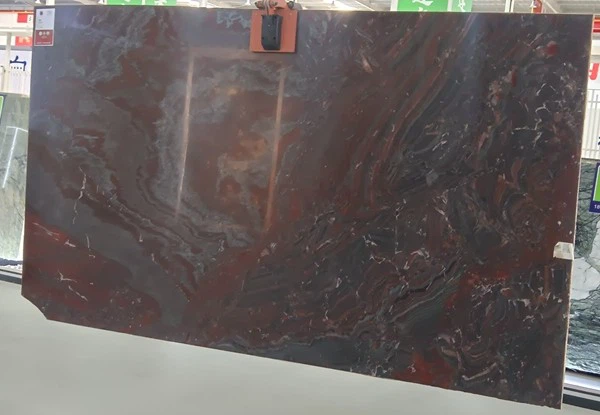 Iron Red Quartzite slab