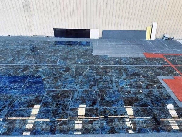 Lemurian Blue Granite Tile