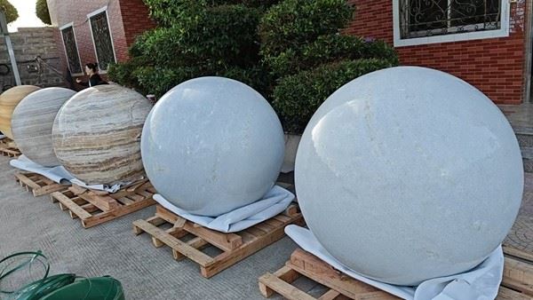 Natural Marble Sphere