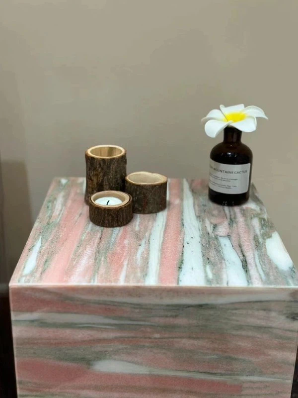 Rosa Norvegia Marble Base