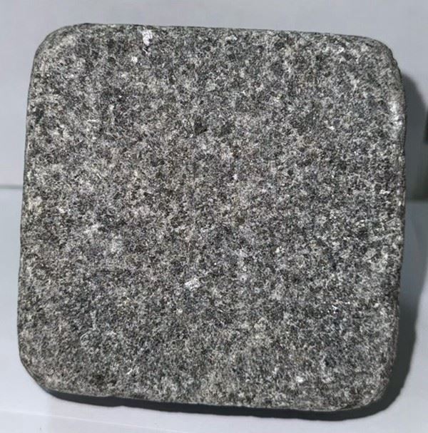 Tumbled Black Granite Cube