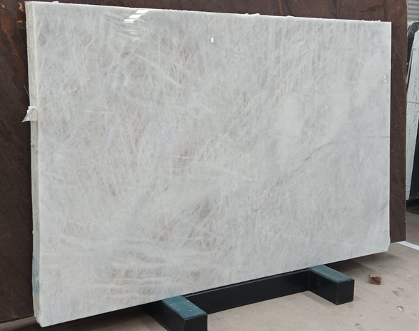White Crystal Quartzite Slabs
