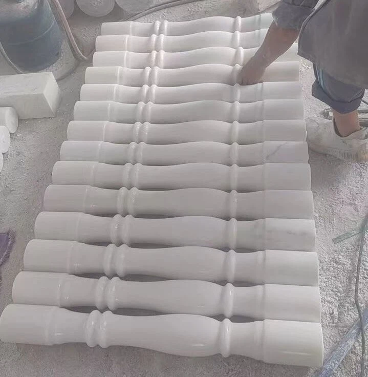 White Marble Balusters