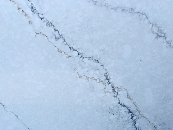 white quartz with gold vein